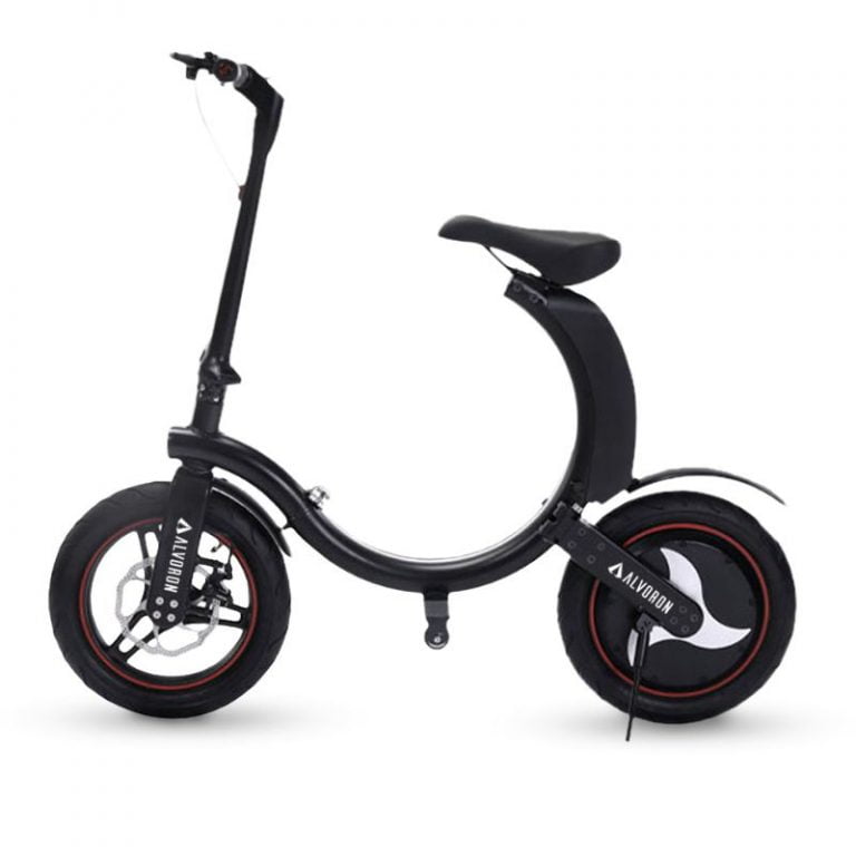 Zero Mini E-Bike - Seitenansicht des kompakten klappbaren Elektro-Fahrrads